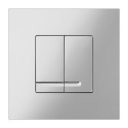 Catido Arte Duo Przycisk sterujący do systemów podtynkowych 380 chromowany