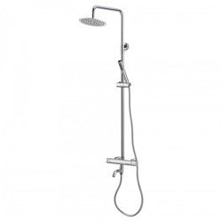 CATIDO SIMPLE PL6 Zestaw prysznicowy natynkowy termostatyczny chromowany