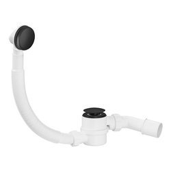 Catido OP45 Zestaw odpływowo-przelewowy do wanny Czarny Mat