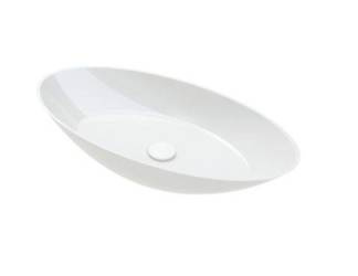 Catido Noen 76 Round Umywalka z konglomeratu nablatowa