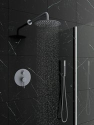 Catido Simple Cbox PL4 Zestaw prysznicowy podtynkowy 3mm rozeta Szary Mat