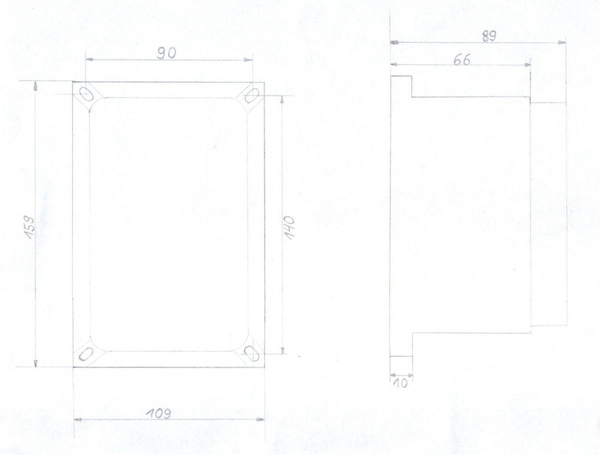 Catido Simple Cbox PL1 Bateria podtynkowa mechaniczna antracyt mat