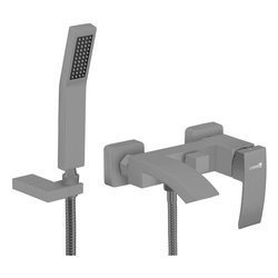 Catido Lumo LA3 Bateria Wannowa Naścienna Kaskada - Wodospad Szary Mat