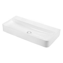 Catido Vidi Square 1000B Umywalka nablatowa 100cm bez otworu na baterię