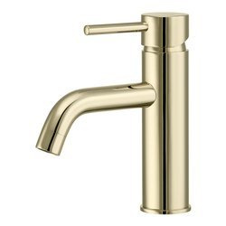 Catido SIMPLE SCH1 Bateria Umywalkowa Niska PVD Złoty połysk