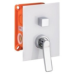 Catido Venice Cbox PL1 Bateria podtynkowa mechaniczna biała( szklana rozeta )