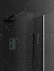 Catido Vidi TR2 Cbox Zestaw prysznicowy podtynkowy termostatyczny Antracyt Mat