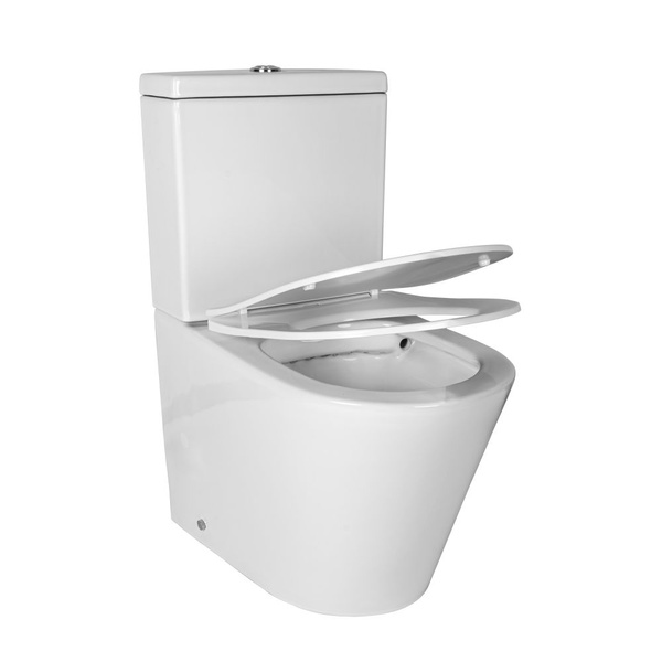  Catido Simple Kompakt Slim Miska WC wisząca Rimless
