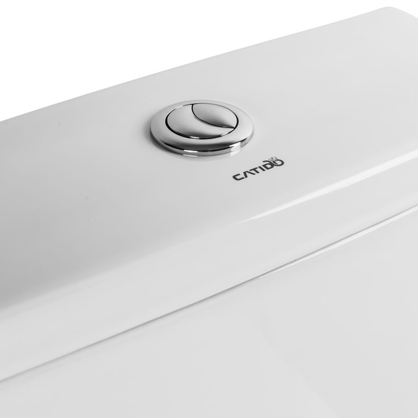  Catido Simple Kompakt Slim Miska WC wisząca Rimless