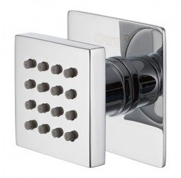 Catido QE1 Square Dysza natryskowa chromowana