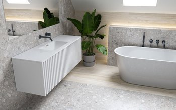 Catido Simple RT2B Cbox Bateria umywalkowa podtynkowa Antracyt mat