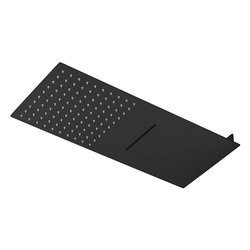 Catido VIDI Double NG4 Deszczownica Ultra Slim antycalc Czarny Mat