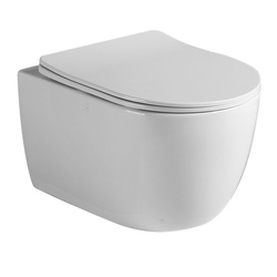 Catido Simple Tornado Slim Miska WC wisząca  Rimless White