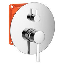 Catido Simple Cbox PL4 Bateria podtynkowa mechaniczna Chromowana