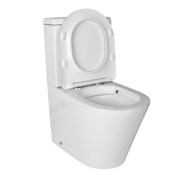 Catido Simple Kompakt Slim Miska WC wisząca Rimless