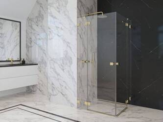 Catido Vidi PL16 Złoty połysk Kabina  prysznicowa dowolny wymiar