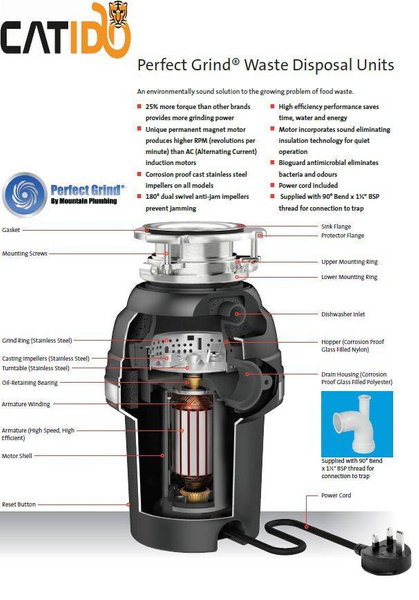 Młynek do rozdrabniania odpadów Catido Grinder 2100 