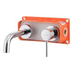 Catido Simple RT2B Cbox  Bateria umywalkowa podtynkowa Chrom