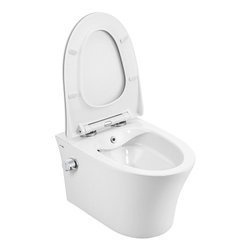 Catido Phoenix 535 Slim Miska WC wisząca Rimless z funkcją bidetu Bidet 2w1