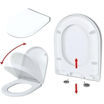 Catido Simple Tornado Slim Miska WC wisząca  Rimless White 