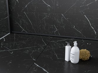 Catido Ścienny DB300 Odpływ liniowy szczelinowy czarny mat 70 cm