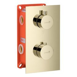 Catido Simple TR3 Cbox Bateria termostatyczna podtynkowa PVD Shiny Gold