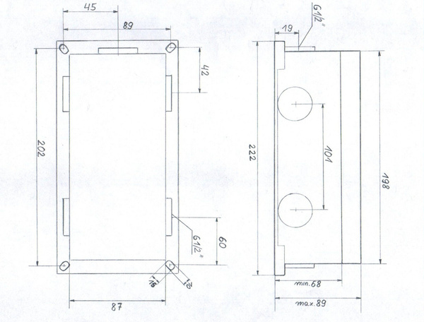 Catido SIMPLE TR3 Cbox Zestaw prysznicowy podtynkowy termostatyczny Ultra Slim Chrom