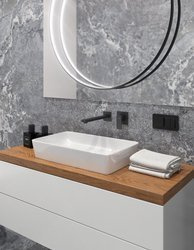 Catido Vidi RT1B Cbox Bateria umywalkowa podtynkowa Czarny mat 