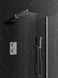 Catido Vidi TR2 Cbox Zestaw prysznicowy podtynkowy termostatyczny Szary Mat