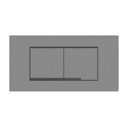 Catido Gaios Duo Steel Przycisk sterujący do systemów podtynkowych  Szary Mat