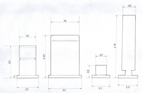 Bateria Wannowa 4-otworowa Wodospad Catido Vidi PL7 