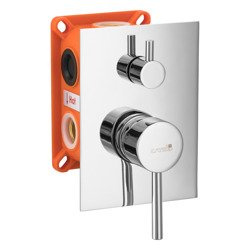 Catido Simple Cbox PL1 Bateria podtynkowa mechaniczna chromowana