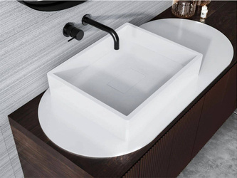 Catido Hiden Top 50x40 umywalka nablatowa