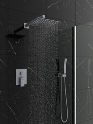 Catido Vidi Cbox PL1 Zestaw prysznicowy podtynkowy 3mm rozeta Szary Mat