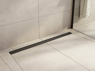 Catido Lineardrain DP200 Odpływ liniowy obracany ruszt czarny mat