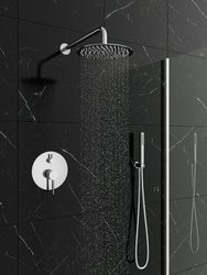 Catido Simple Cbox PL4 Zestaw prysznicowy podtynkowy 3mm rozeta Chrom