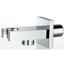 Catido NP1 Przyłącze kątowe wraz z uchwytem na słuchawkę chromowane