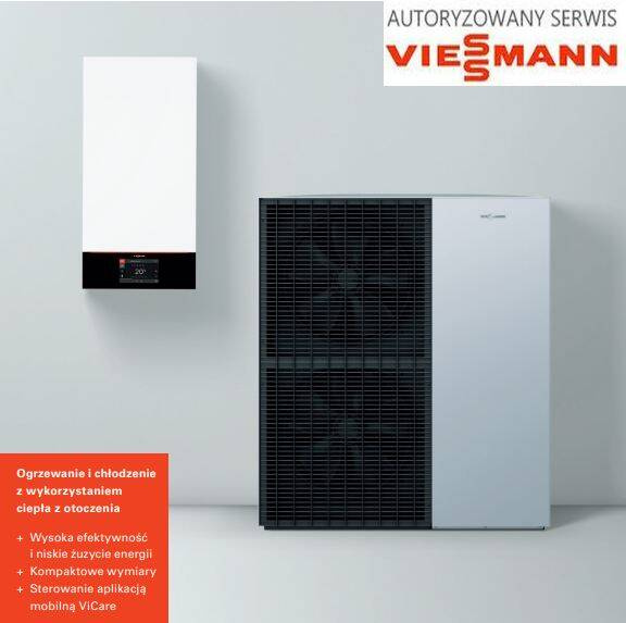 POMPA CIEPŁA MONOBLOK VIESSMANN VITOCAL 150-A13 13,4 KW Z MONTAŻEM