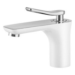 Caido Venice SBM2W Bateria umywalkowa biało chromowana