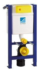 Catido Fluidmaster 387 83cm niski Podtynkowy system instalacyjny do suchej zabudowy (karton-gips)