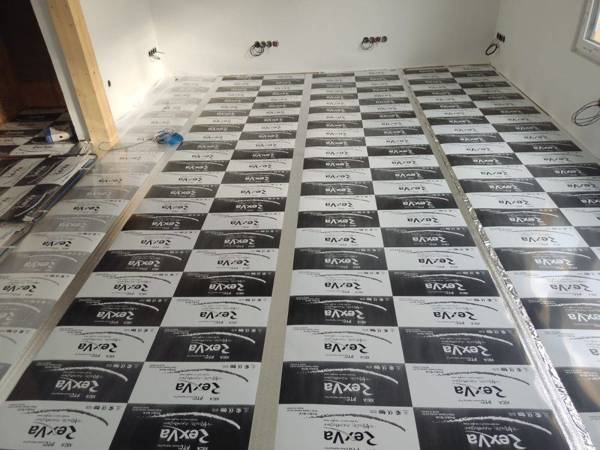 Catido zestaw 60 m2  elektryczne ogrzewanie podłogowe podczerwień z montażem 